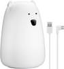 Goobay LED-nachtlampje "Polar Bear" - warm wit licht en 7 kleurwisselingen (RGB-licht), met 3 lichtmodi,...