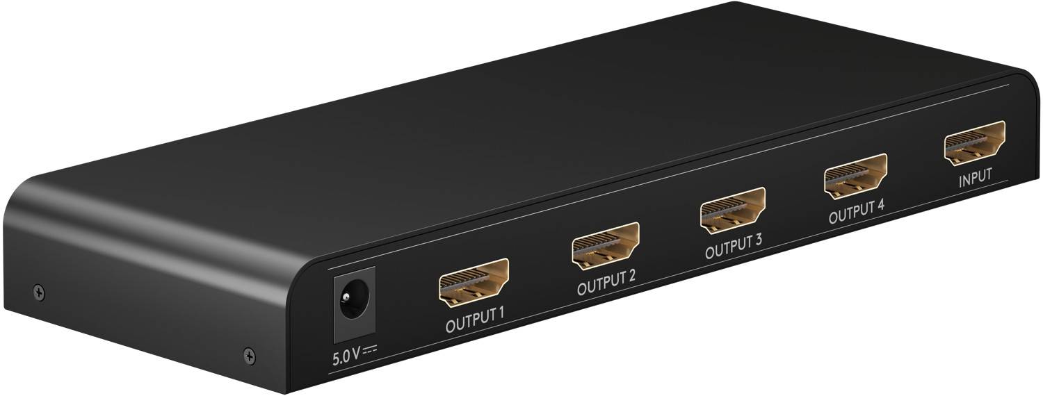 Goobay HDMI™-Splitter 1 auf 4 4K@30Hz-0