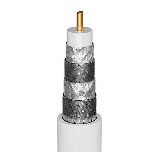 Goobay 120 dB SAT Coaxial Cable, 4x Shielded, CCS-1