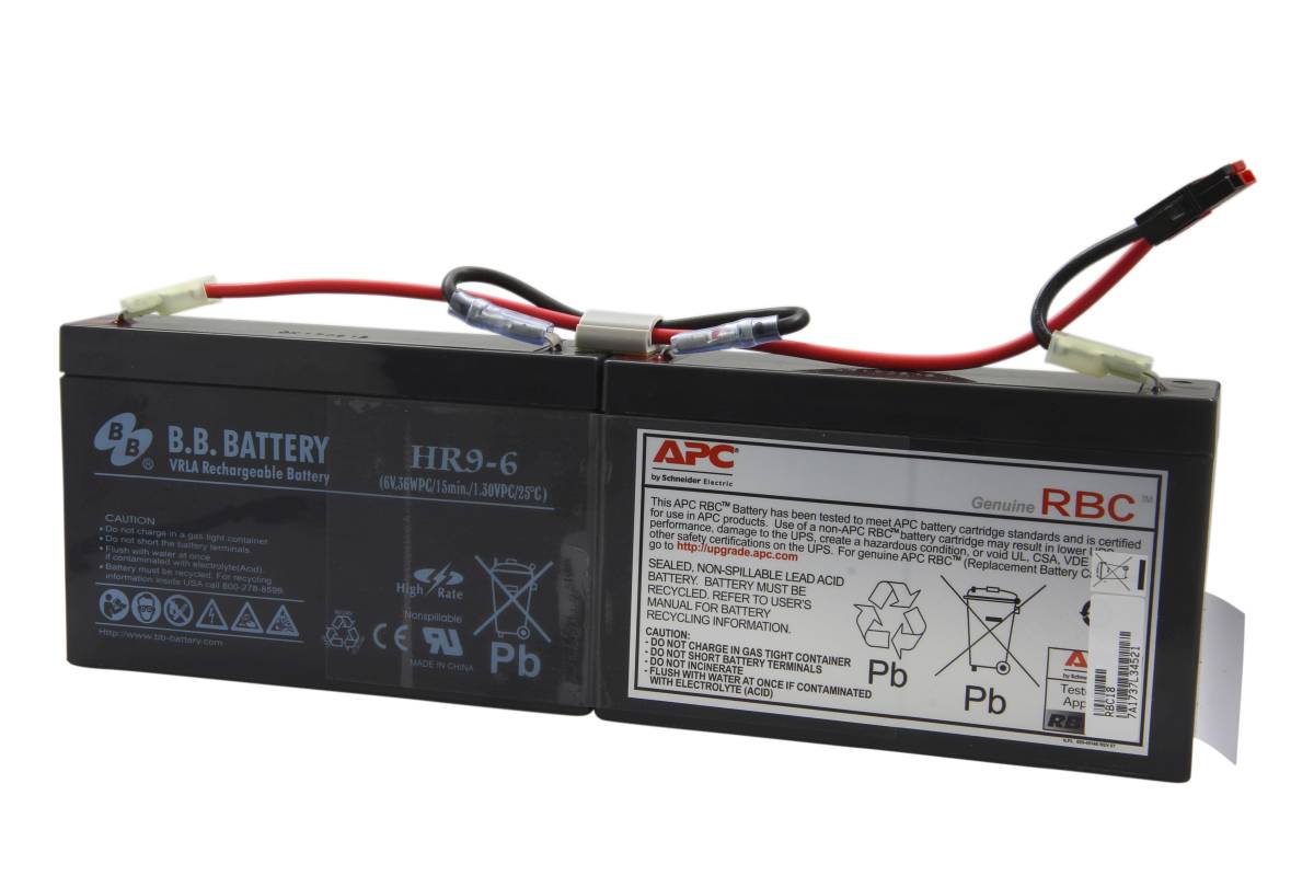 Originele APC-accu RBC18 loodzuuraccu-0
