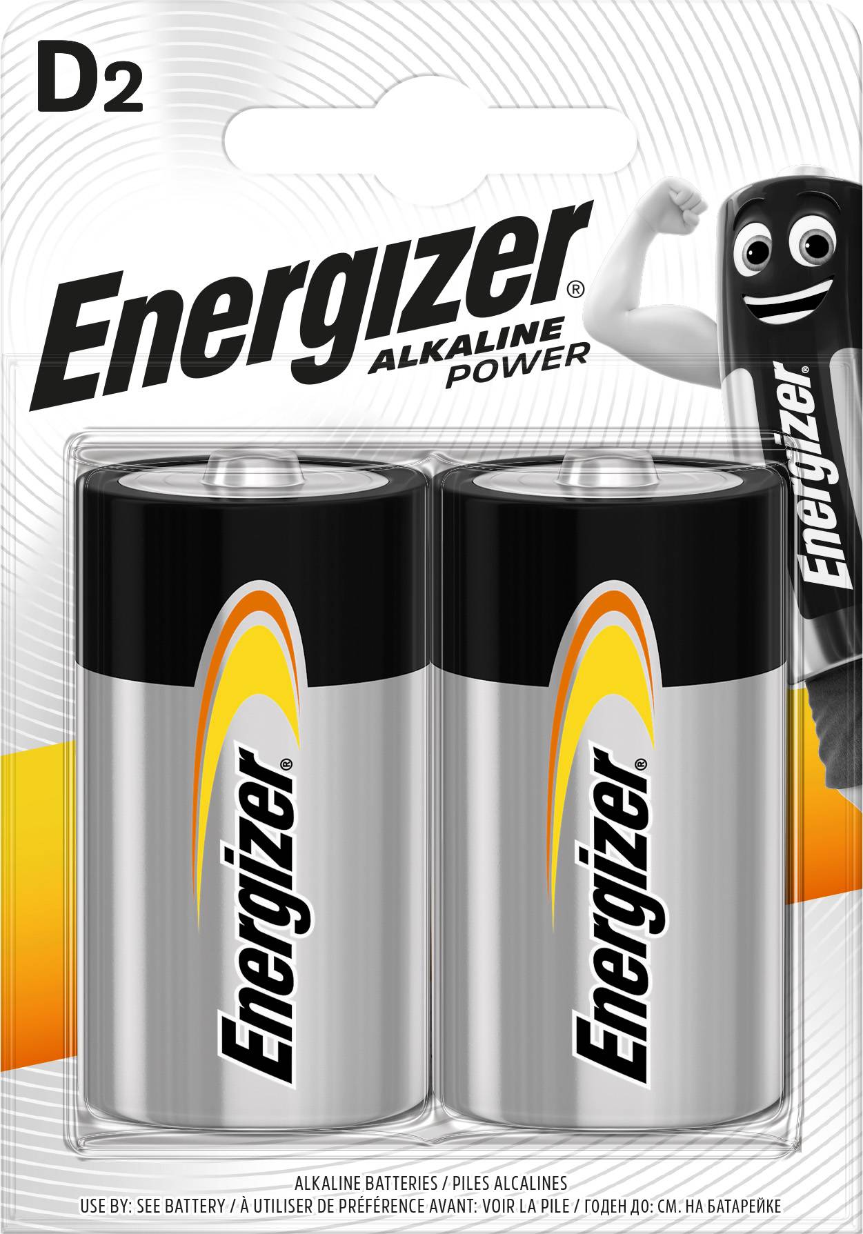 Energizer batterij Alkaline Power -D LR20 Mono 2st.-0