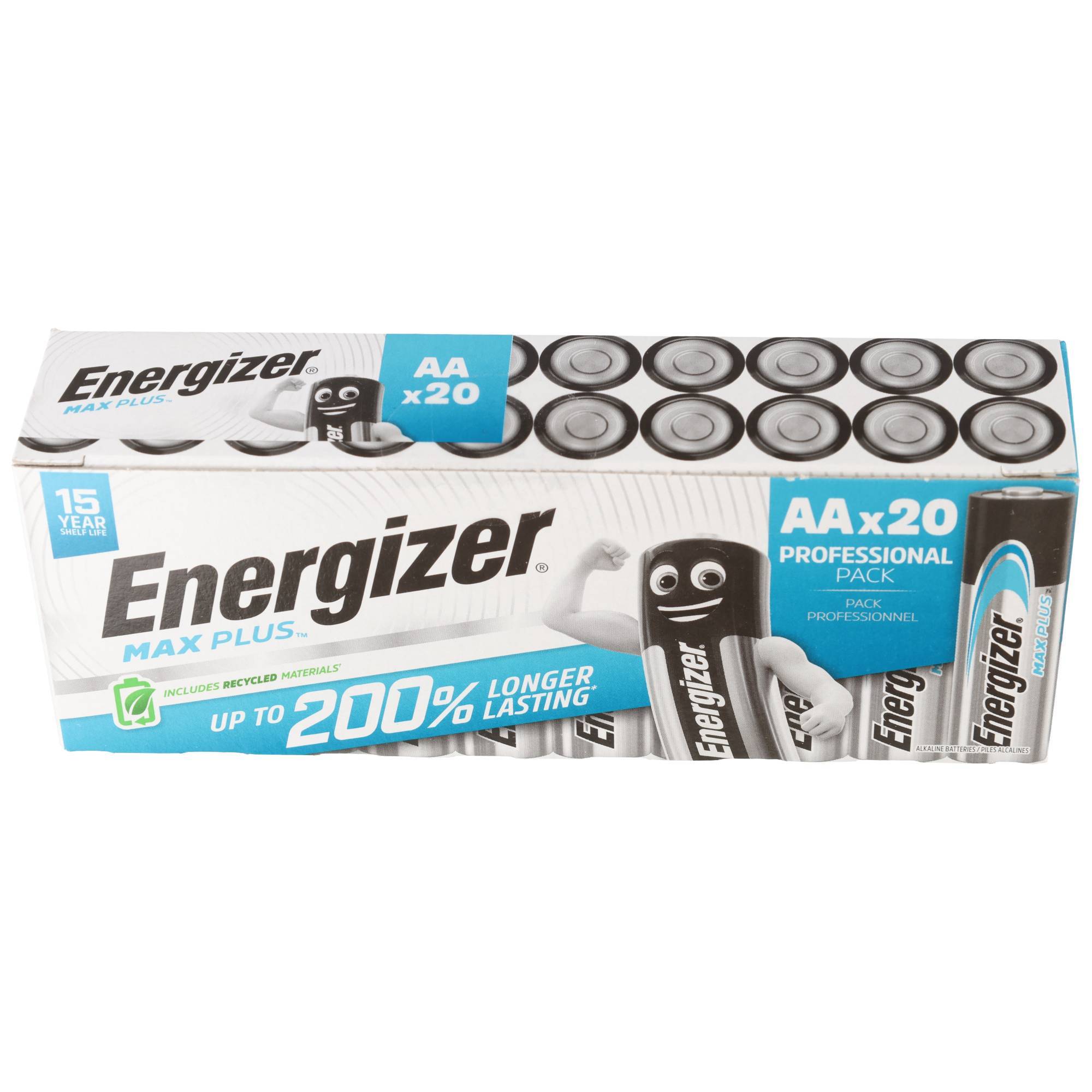 Batterij Energizer Max Plus 20xAA alkaline