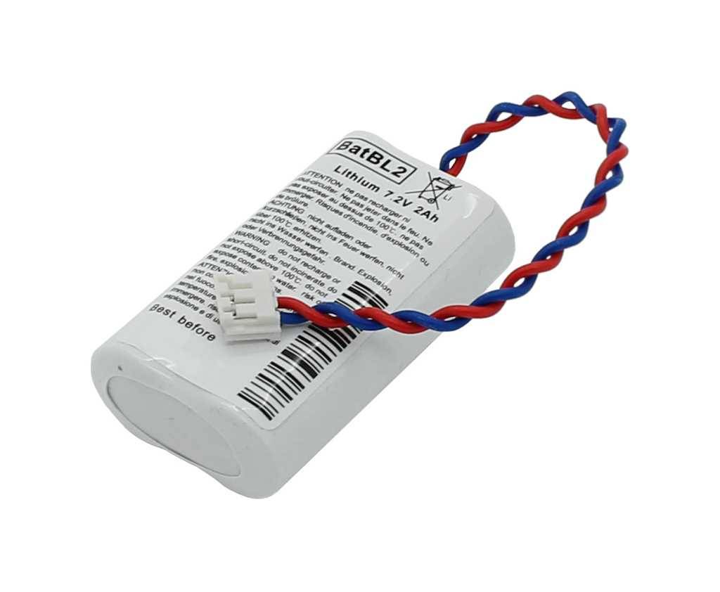 Bufferbatterij LiSoCl2 7,2V 2Ah geschikt voor labelalarmsysteem-0