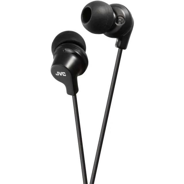 HA-FX10-B JVC Colourful Inner Ear Headphone Black-0