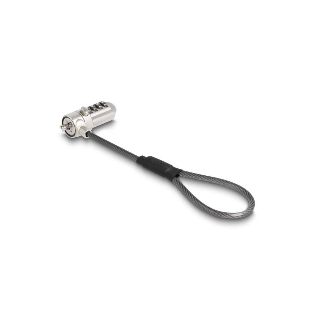 Navilock Laptop Security Cable with Digit Combination Lock 15.2 cm for Kensington Slot 3 x 7 mm-2