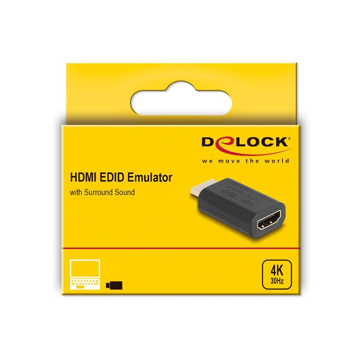 Delock HDMI 4K EDID Emulator for Surround Sound-1