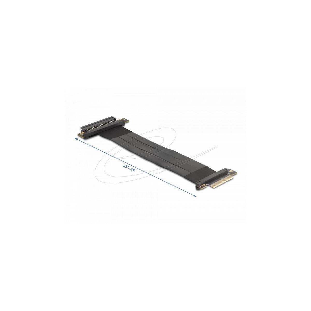 Delock Riser Card PCI Express 3.0 x4 male to x8 slot with cable 30 cm-1