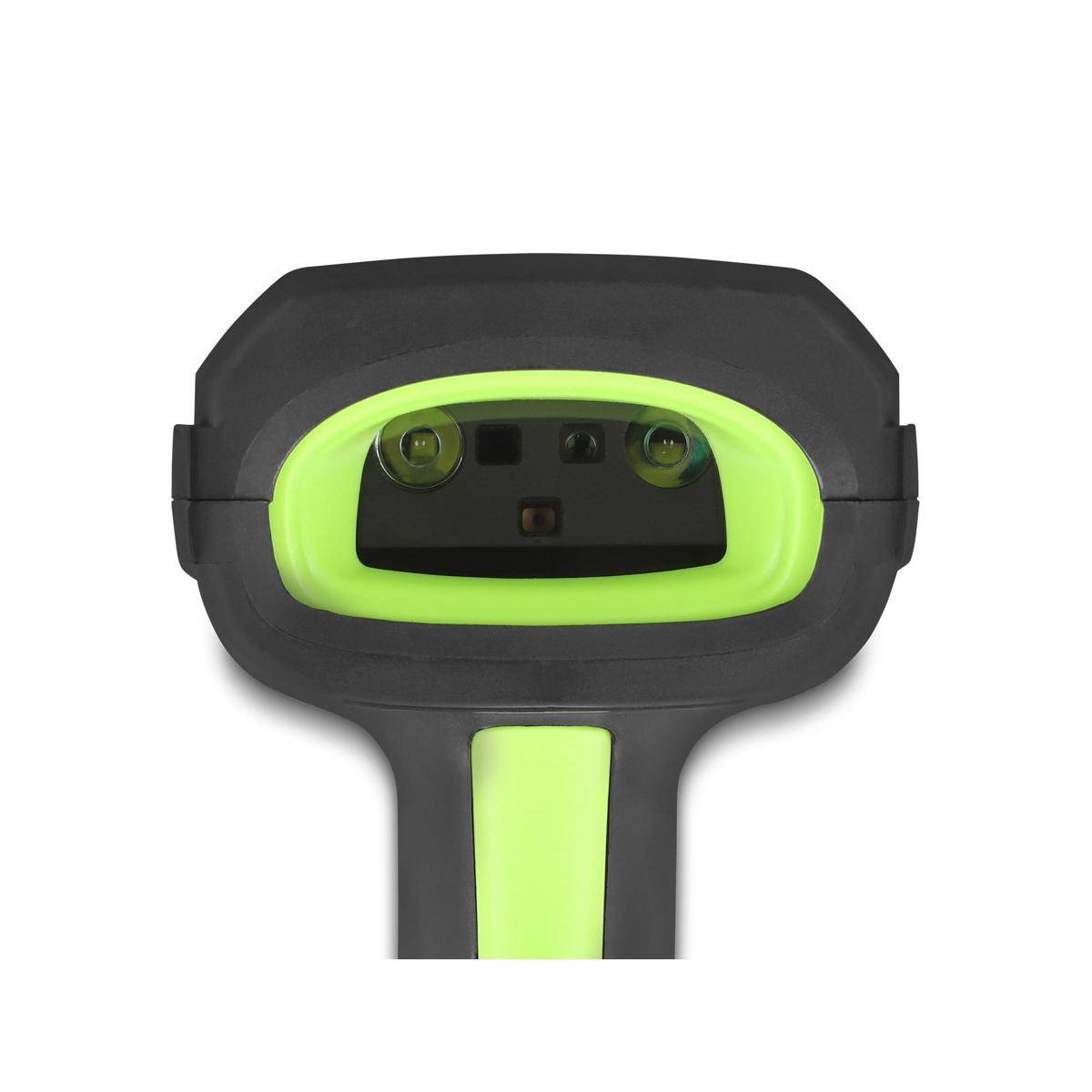 Delock Industrial Barcode Scanner 1D and 2D for 433 MHz or Bluetooth with inductive charging station and long distance-1