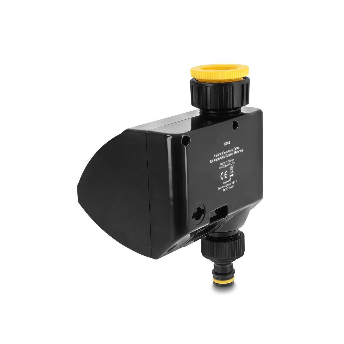 Delock Irrigation Timer – 1-Zone Electronic Timer for Automatic Garden Watering-1