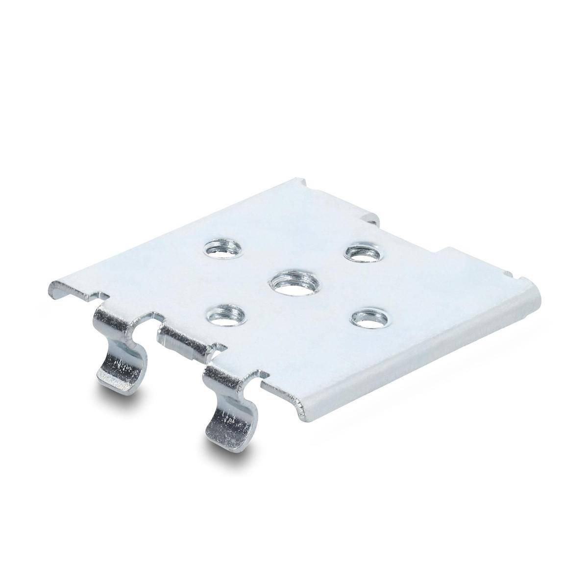 Delock DIN rail clip with 5 mounting holes – horizontally or vertically mounted-4