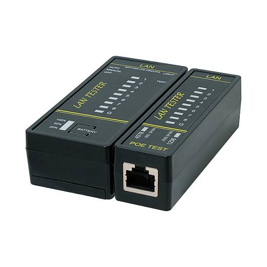 LogiLink WZ0080 netwerkkabeltester RJ-45 & SFP tester zwart-0