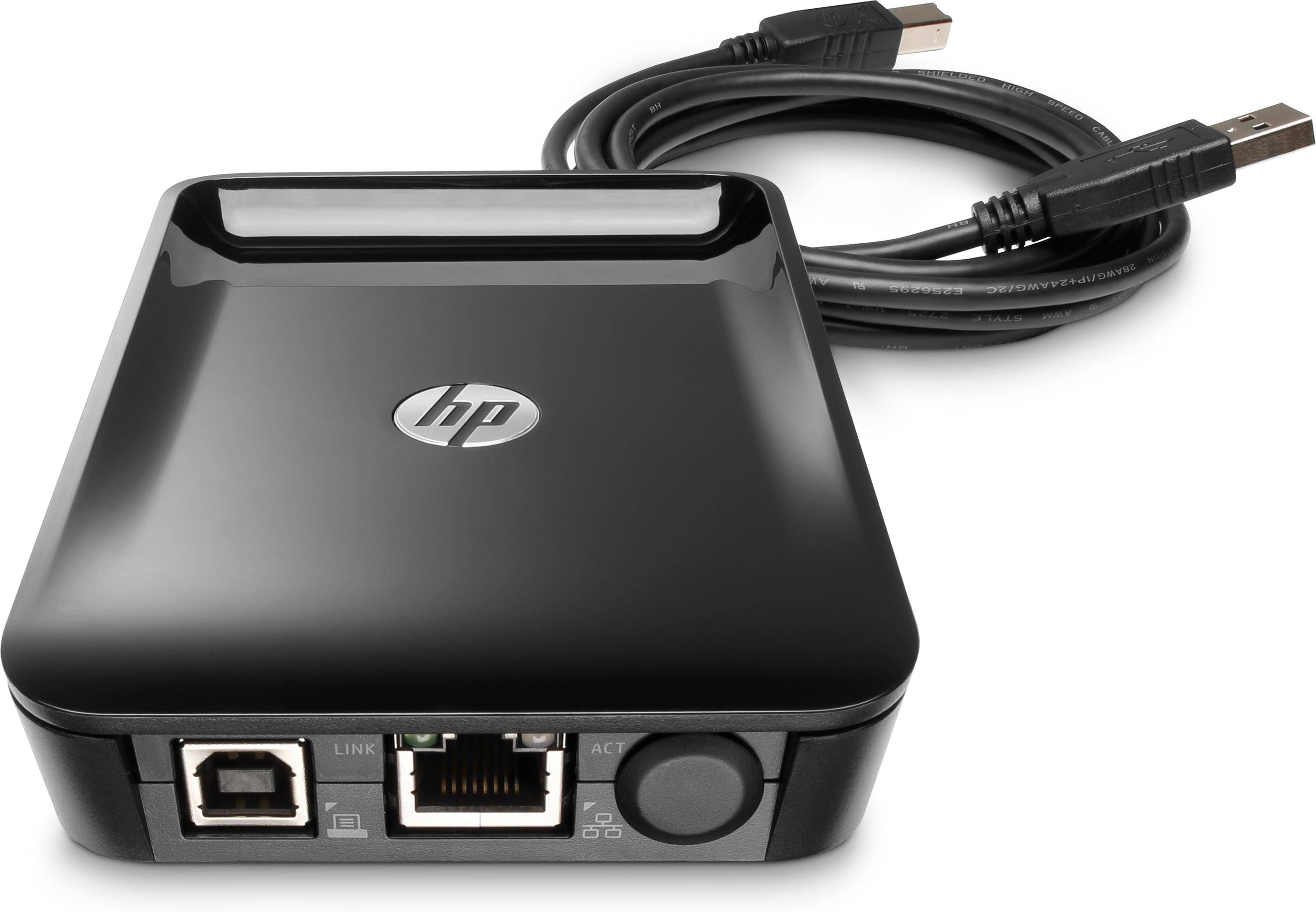 HP JetDirect LAN-afdrukserver USB-3