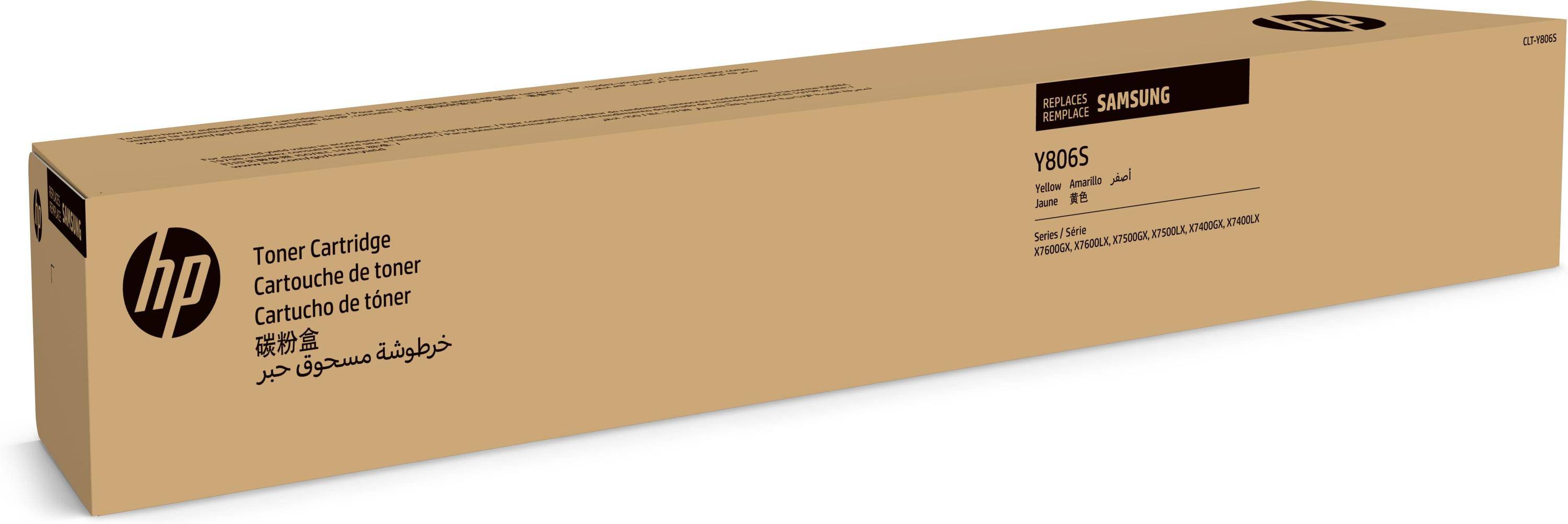 HP vervangt Samsung CLT Y806S gele tonercartridge-6