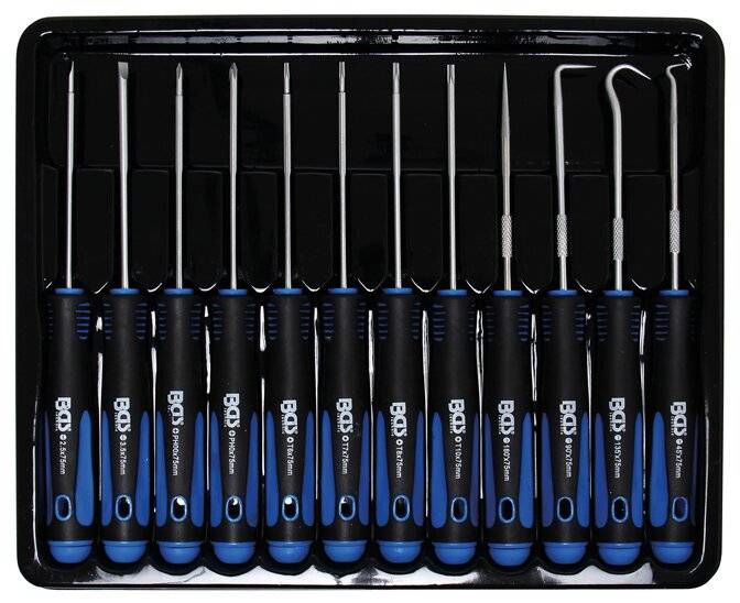BGS Instrumentmaker schroevendraaier en hakenset 12 delig-2