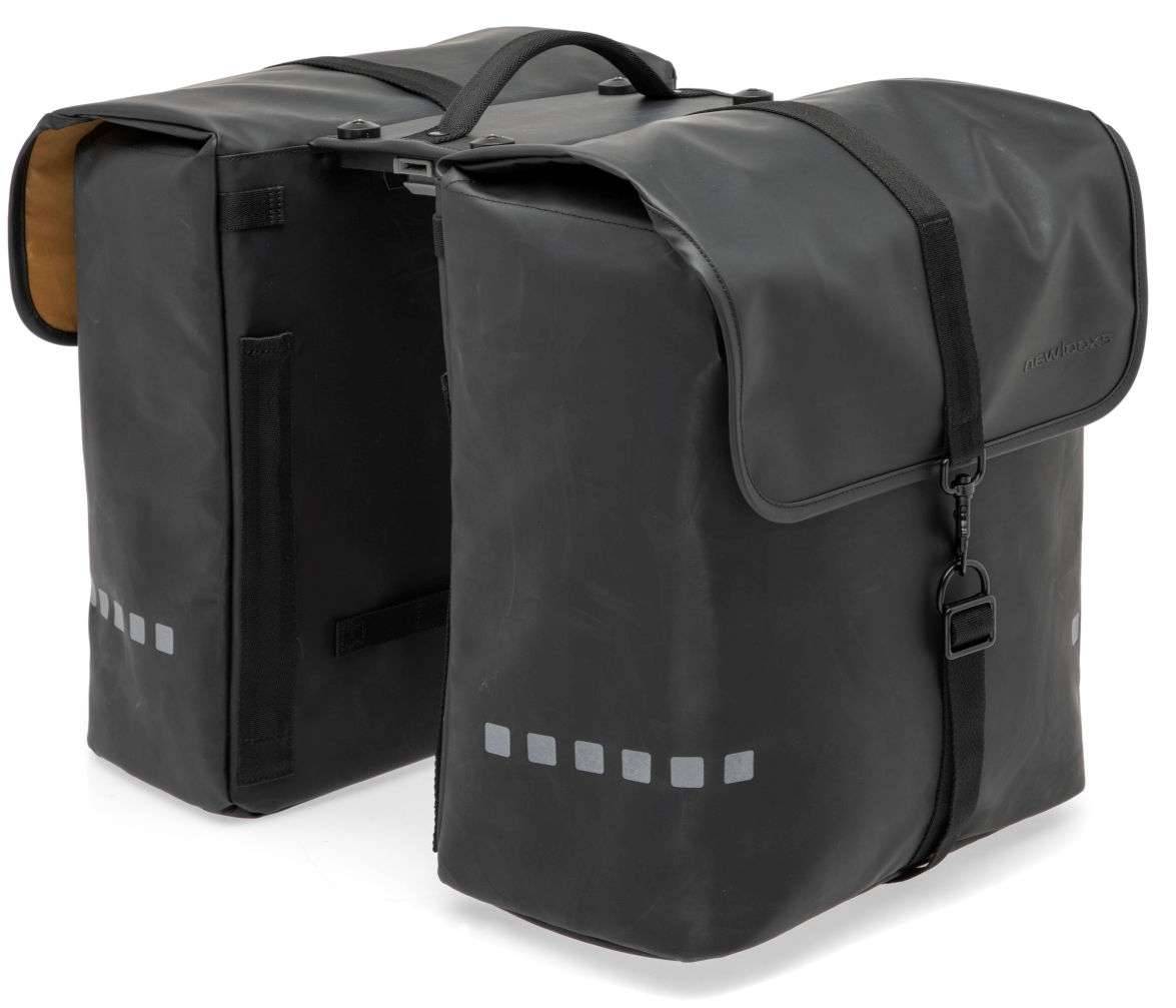 Dubbele fietstas New Looxs Odense Double MIK 39 liter 34 x 16 x 38 cm (x2) - zwart-0