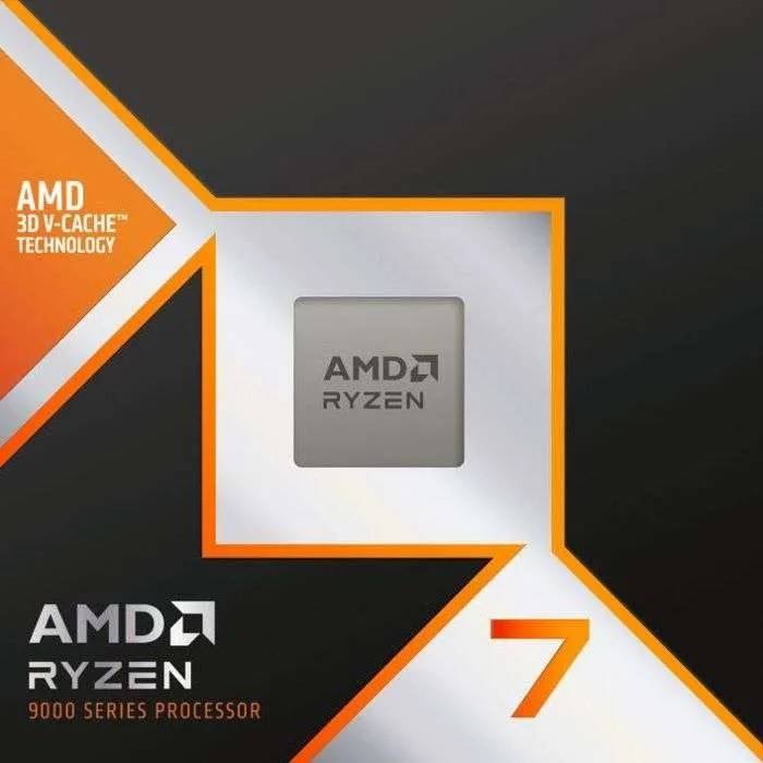 Processor - AMD - Ryzen 7 9850X3D - 8 kernen - 16 threads-1