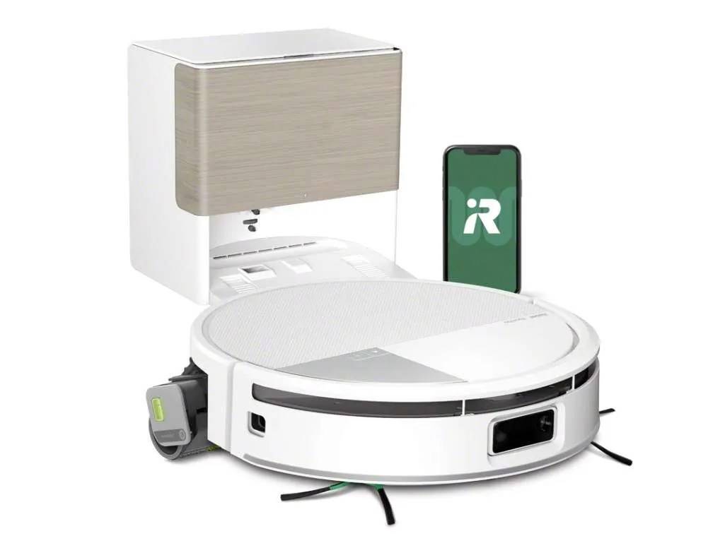 IRobot Roomba Max 705 Combo-sweeprobot met AutoWash-laadstation, wit-0