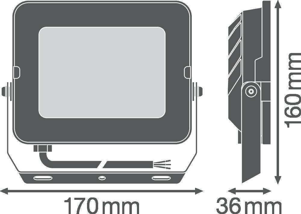 Symboolafbeelding voor Ledvance LED Floodlight | 50W 3000K 4500lm 830 IP65