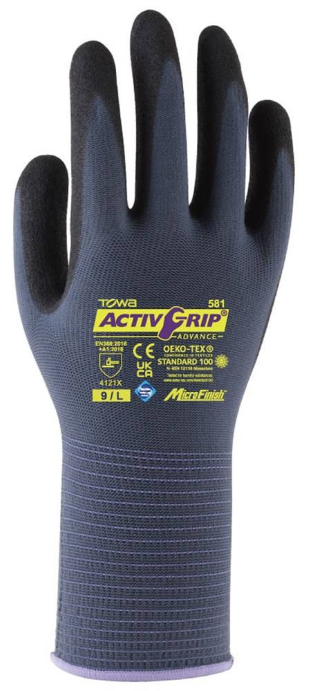 Werkhandschoen Towa Active Grip Advance Maat 9-L-2