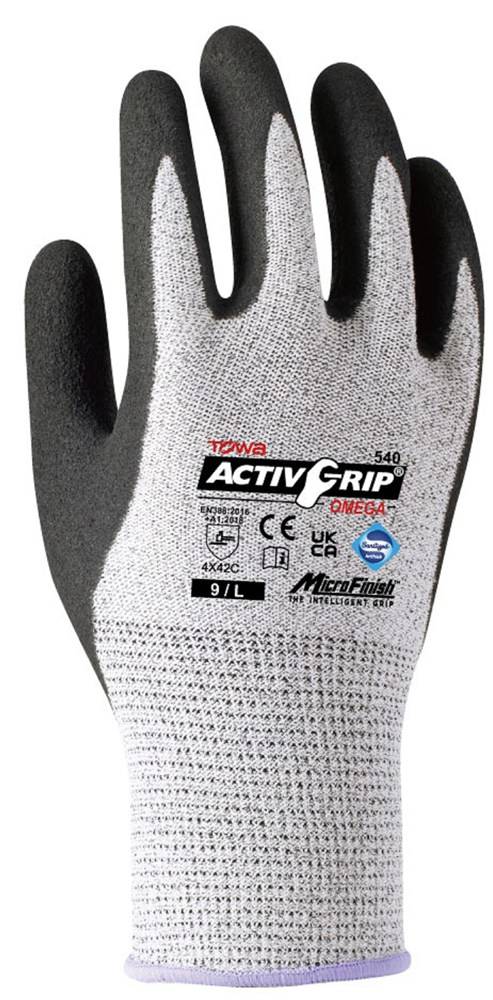 Werkhandschoen Towa Active Grip Omega Maat 10-Xl-3