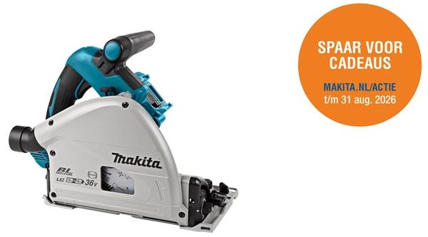 Makita Invalzaagmachine Dsp600zj2 165Mm 2X18v-0