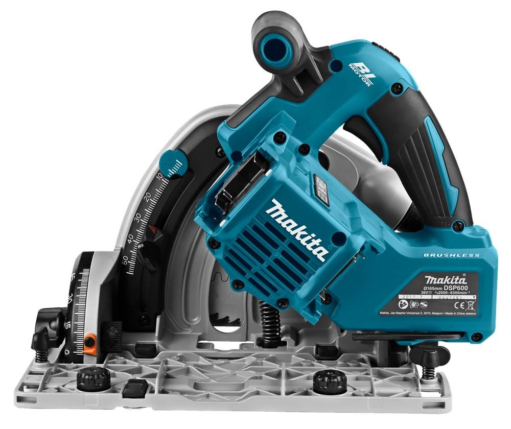 Makita Invalzaagmachine Dsp600zj2 165Mm 2X18v-4
