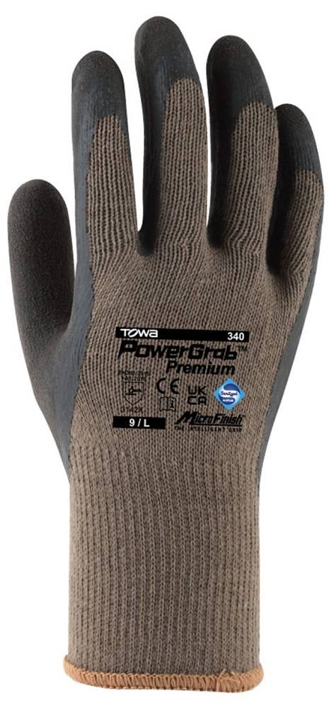 Werkhandschoen Towa Power Grab Premium Bruin 10-Xl-1