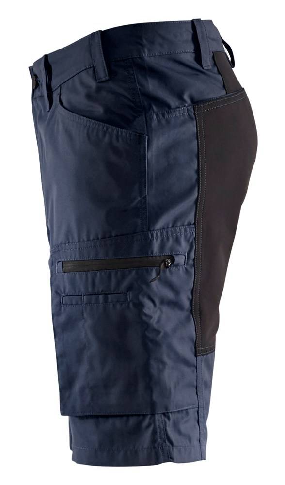 Blakläder Service Short Stretch 1449 Dk.Marineblauw/Zwart C54-2