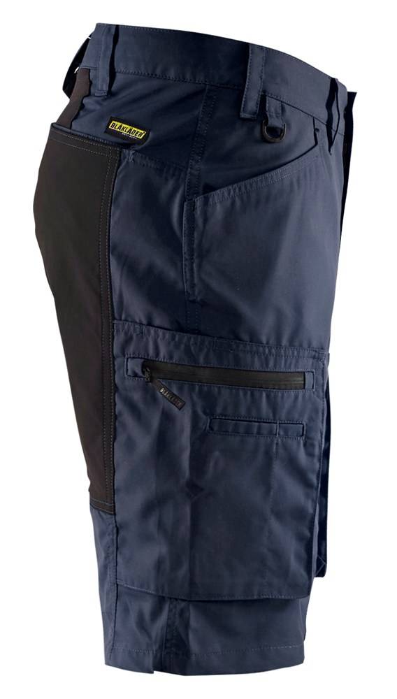 Blakläder Service Short Stretch 1449 Dk.Marineblauw/Zwart C54-3