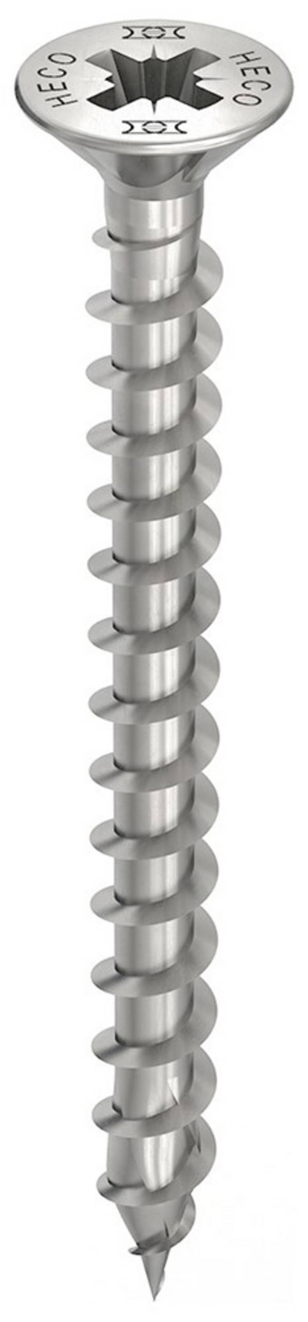 Heco SCHRAUBEN Spaanplaatschroeven Rvs Pzd Pk 4.5X30 Heco - 200 stuks