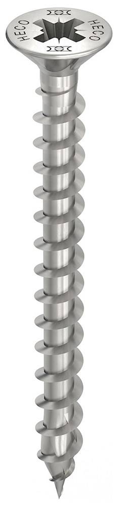 Heco SCHRAUBEN Spaanplaatschroeven Rvs Pzd Pk 4.5X30 Heco - 200 stuks-0