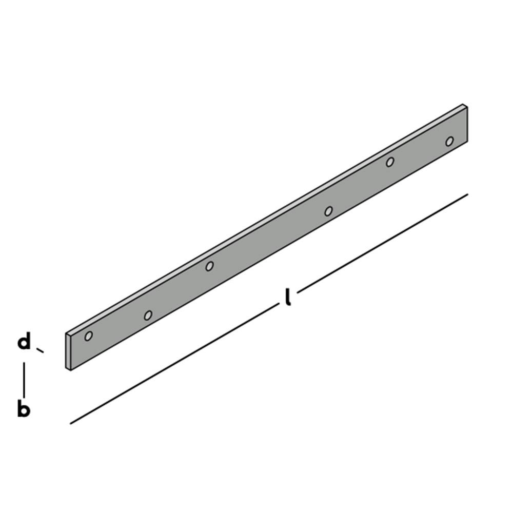 GB Koppelanker Verz. 400X30x5mm.-1