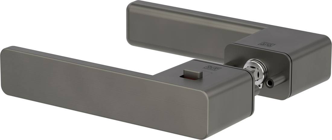 GRIFFWERK Deurkruk Rozetloos R8 One Kaschmirgrijs Smart2lock-0