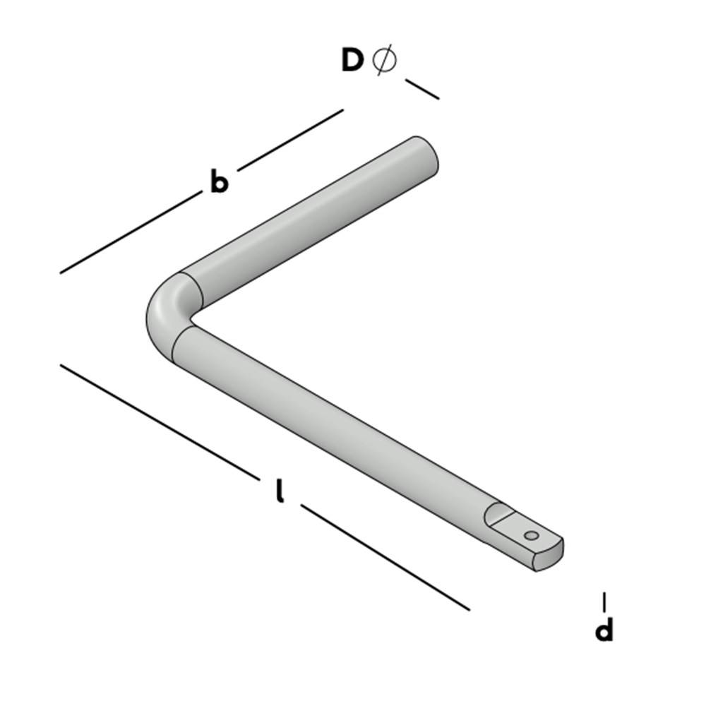 GB Boerenklinkstel Kruk Verz Voor Deurdikte 65-90Mm-1