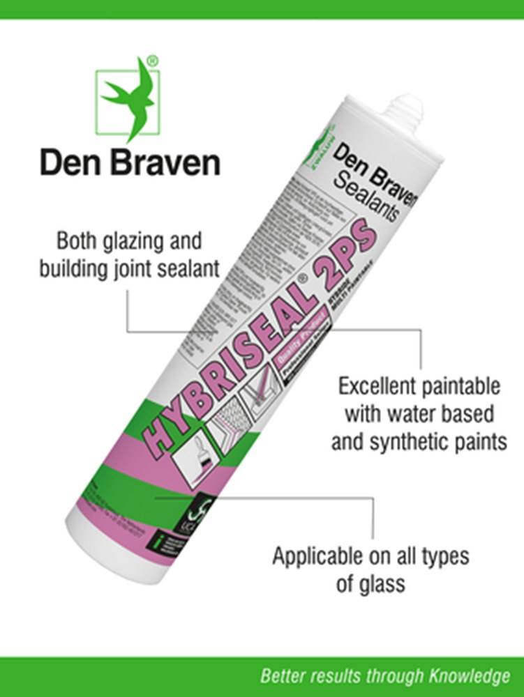 Zwaluw Hybriseal 2Ps Beglazingskit Wit 290Ml-1
