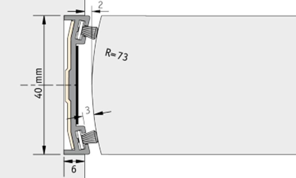 ALPROKON Brandvertr Stijlprofiel Uitv.302 (Was 102) 2400Mm-1