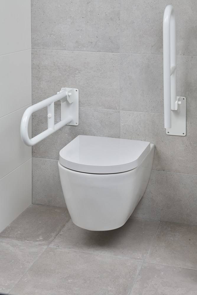 Secucare Toiletbeugel Opklapbaar Wit L=70Cm-2