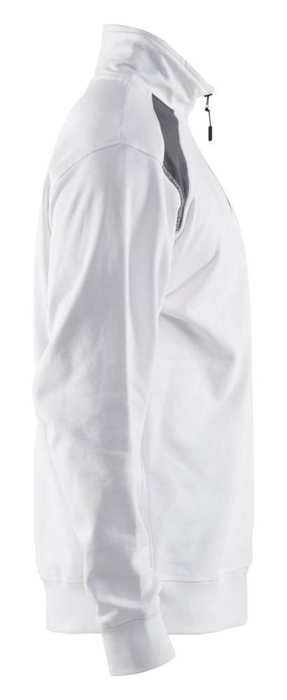 Blakläder Sweater Halve Rits 3353-1158-1098 Wit / D.Grijs Xxl-2