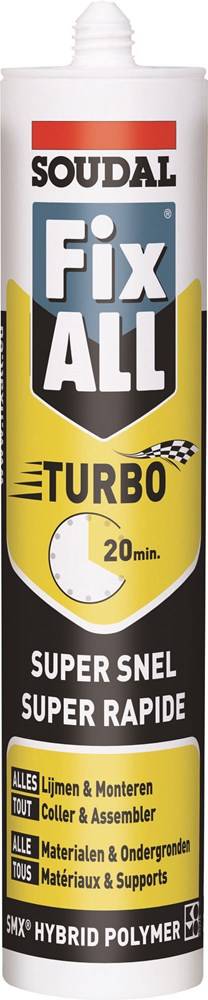 Soudal Fix All Turbo Wit Koker 290Ml-0