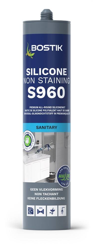Bostik Sanitairkit S960 Sil. Non-Staining Wit-0