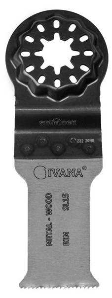 Segmentzaagblad Ivana Bi-Metaal 32X49mm 3St-0