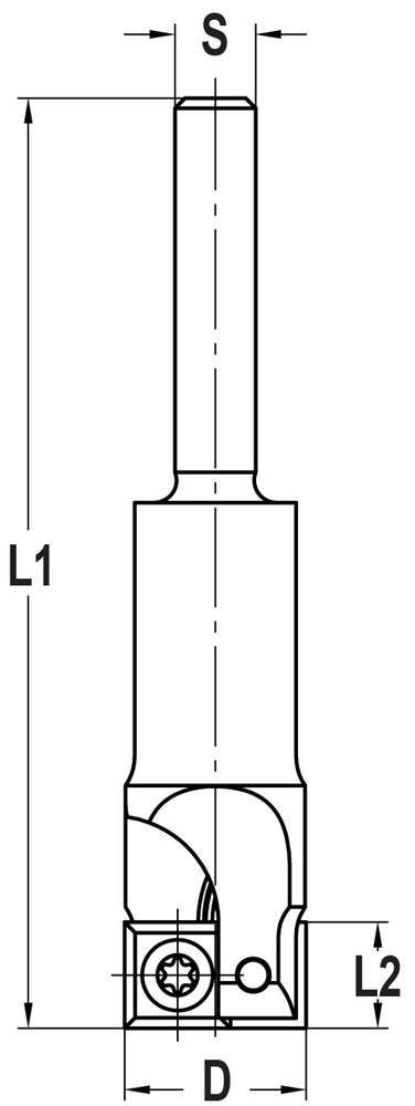 JSO-TRASCO Keermesgroeffrees 18Mm Sl=10,5Tl92 22823-5-18010 C10-0