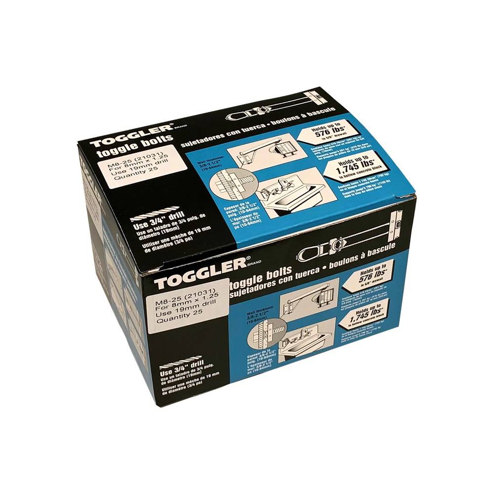 Hollewandanker Toggler Muuranker M8 - 25 stuks-1