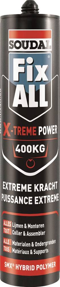 Soudal Fix All X-Treme Power Wit Koker 280Ml-0