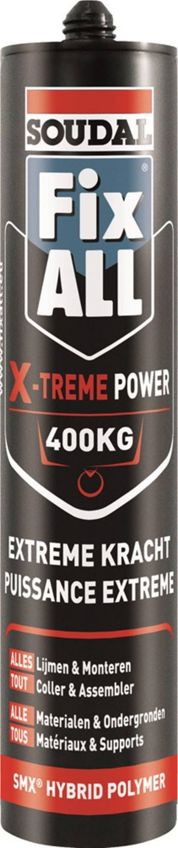 Soudal Fix All X-Treme Power Wit Koker 280Ml