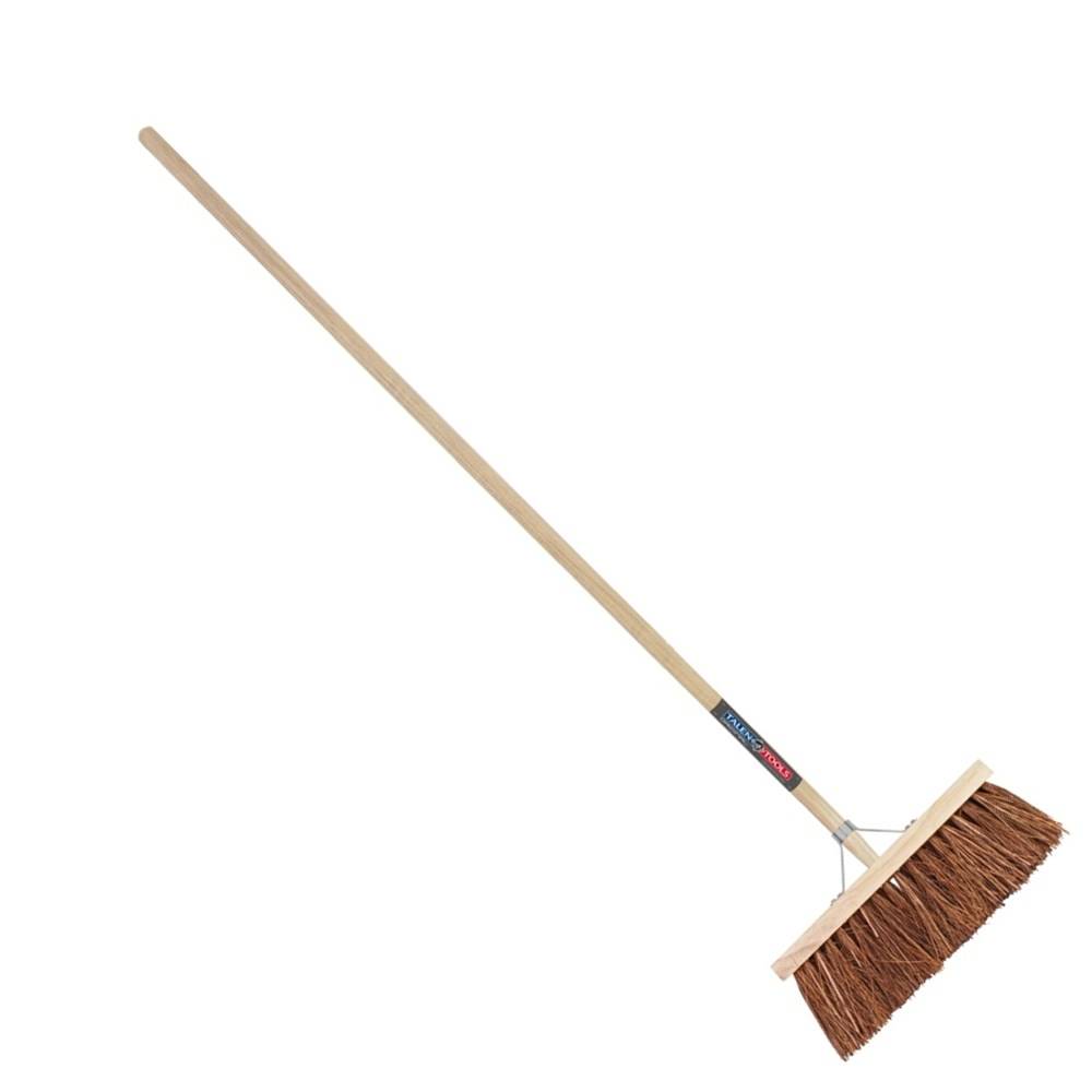 Talen Tools - Bezem - Bruin - 37 cm - Steel 140 cm-1