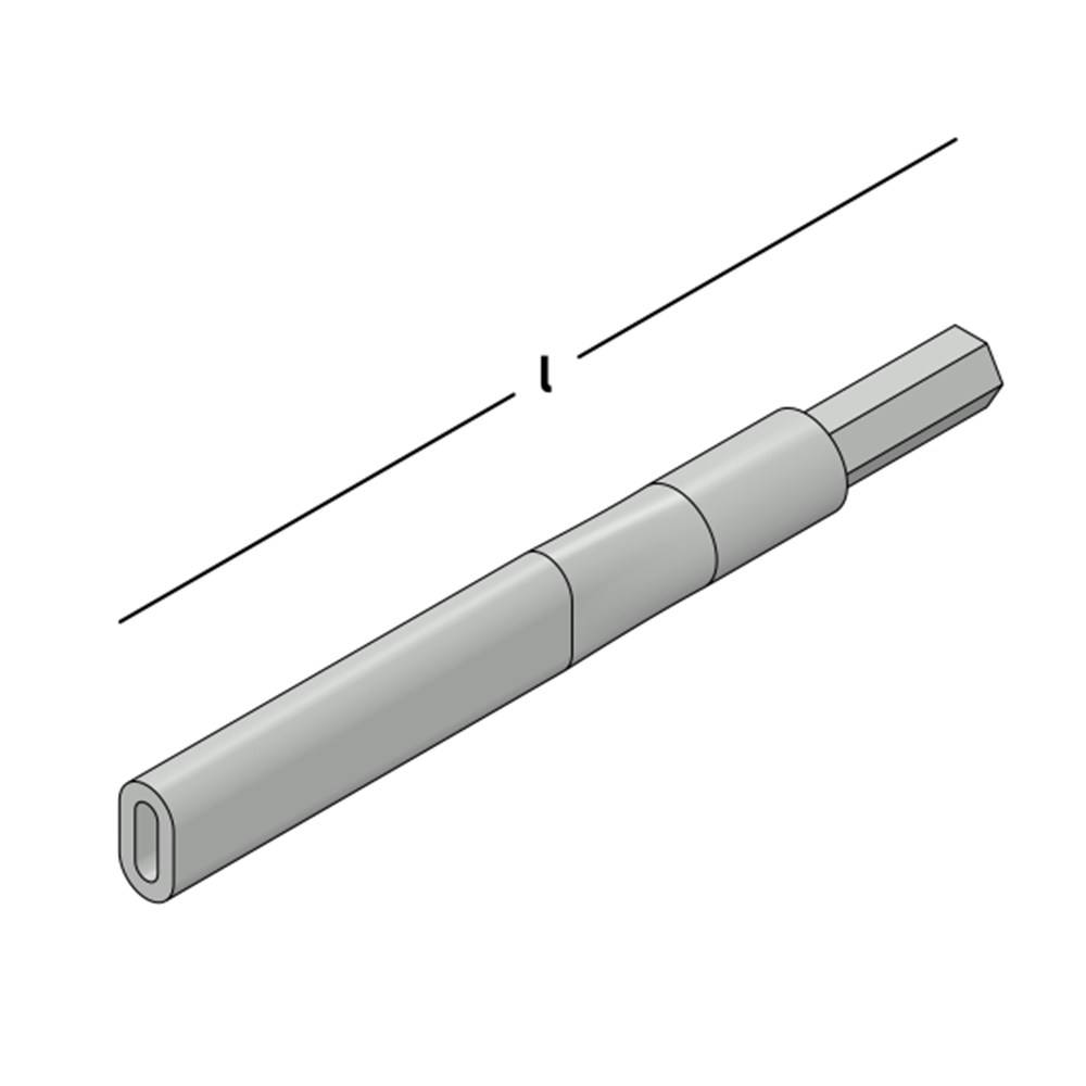 GB Indraaihulpstuk 120Mm Voor Uni Hsb- Boorspouwank 3Mm-1