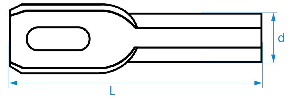 Plafond-Anker Ls202/78 8X22/42Mm Zwart Gehard Vrnstl - 100 stuks-1
