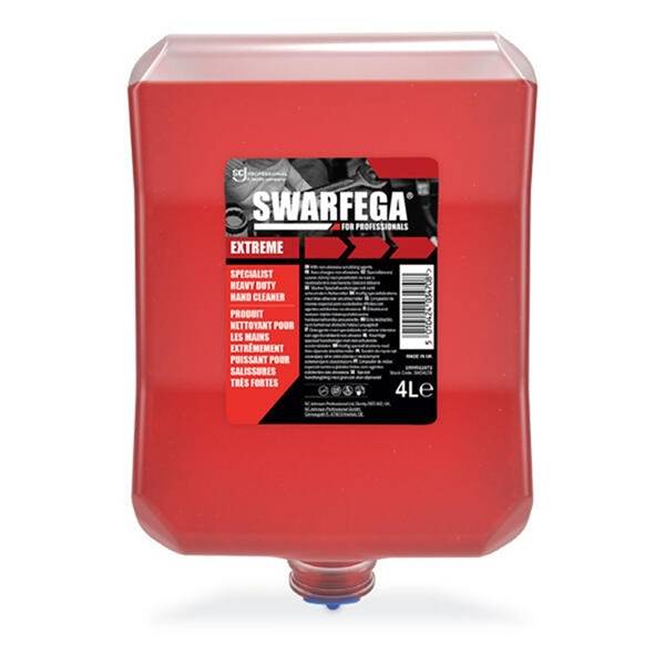 Handreiniger Swarfega Rood Megamax 4Ltr.-0