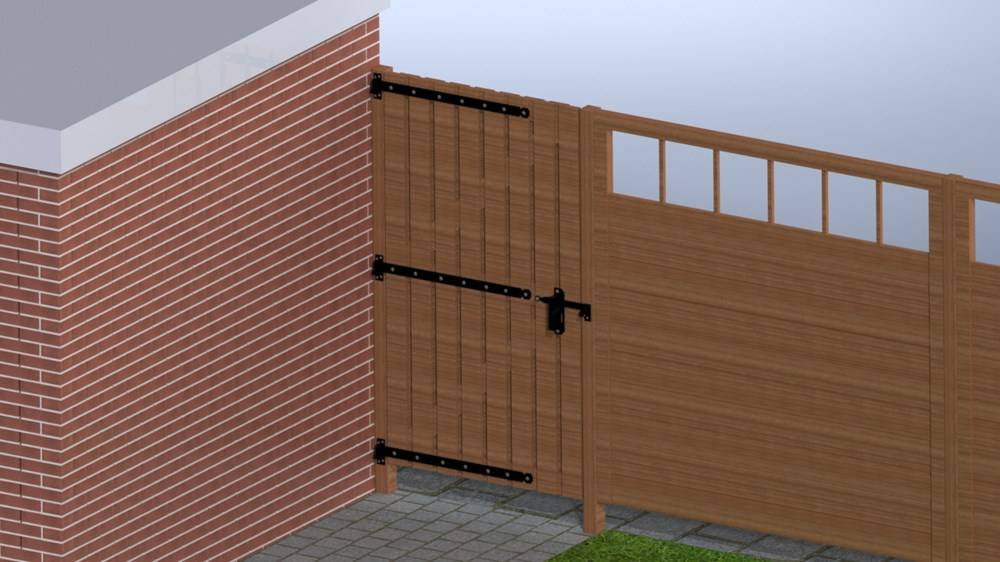 Duimheng Epz Zwart Mat 45X6x 600Mm Gb-1